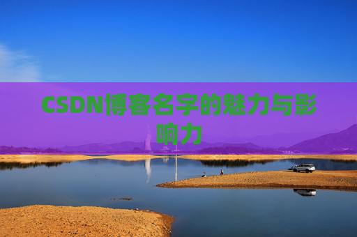 CSDN博客名字的魅力与影响力